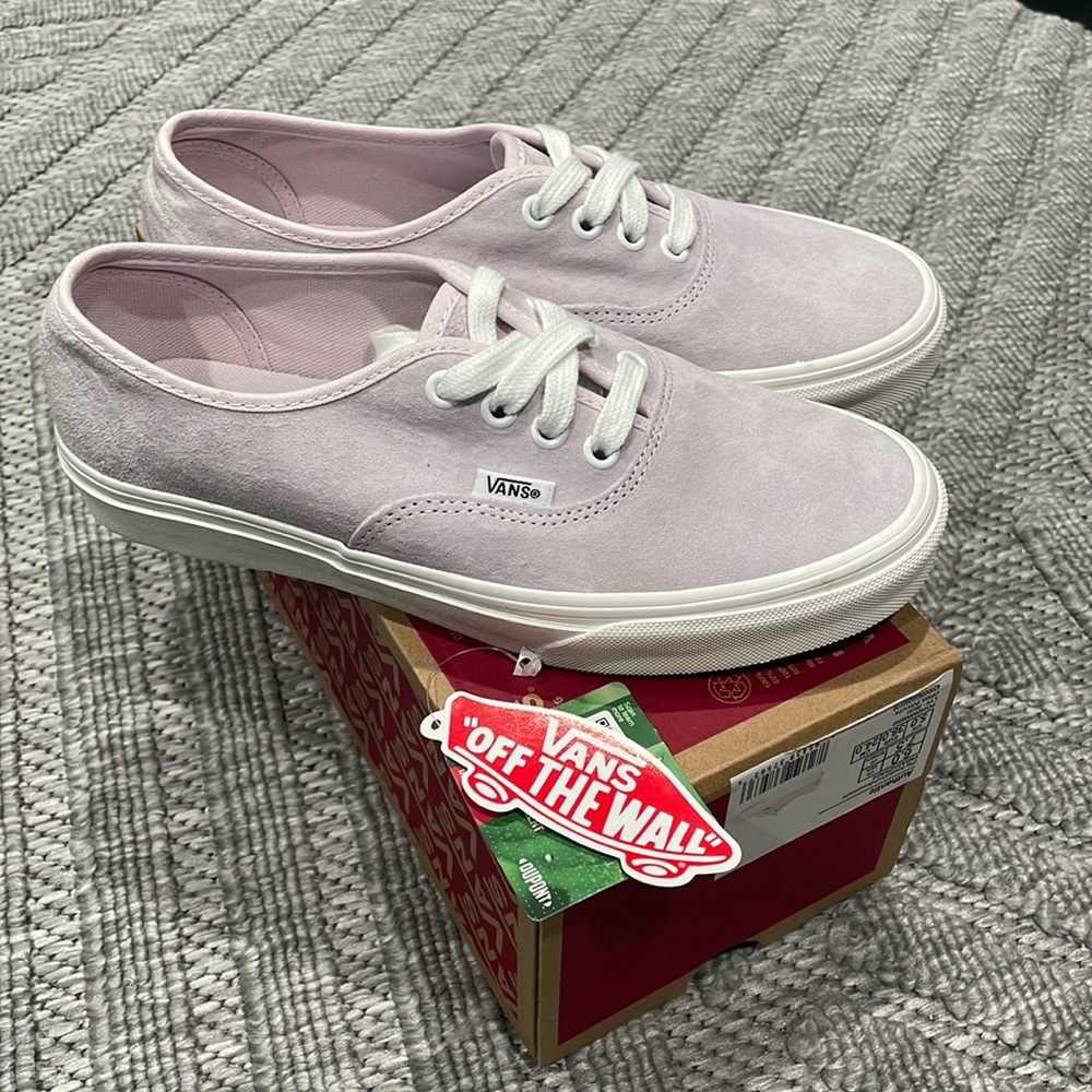 Pink authentic Vans. Eco water repellent